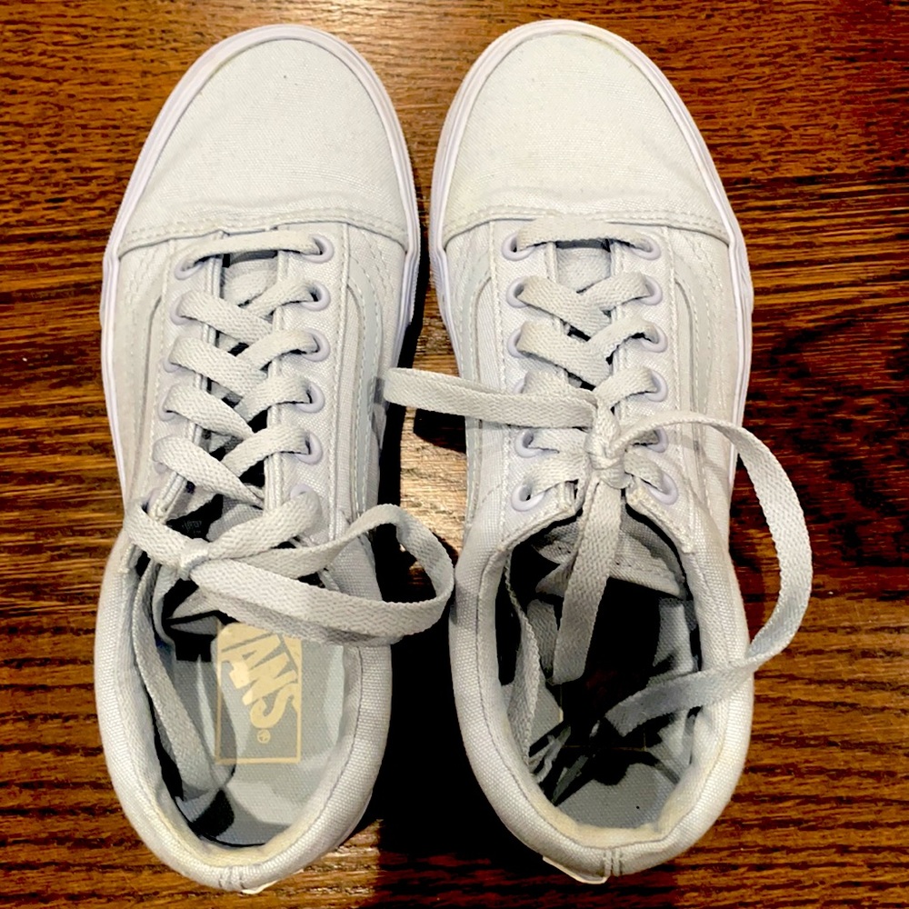 Light blue vans